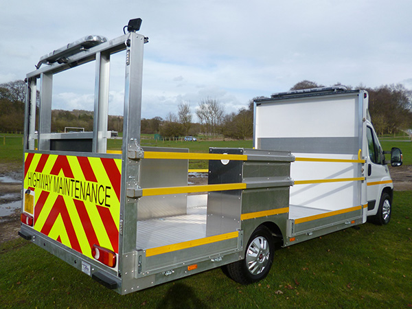 3 5T Low Bodied Traffic Management 2 3.5t Low Bodied Traffic Management Vehicle