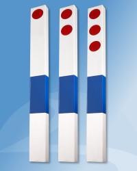 Motorway Central Reserve Marker Post Type 5 for use on Emergency Crossings available at Blakedale 