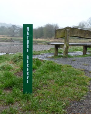 Information Post Sign for use in Nature Reserves