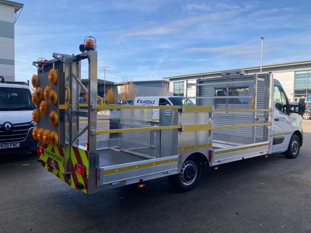 Low Bodied Traffic Management Vehicle with Arrow Lightboard