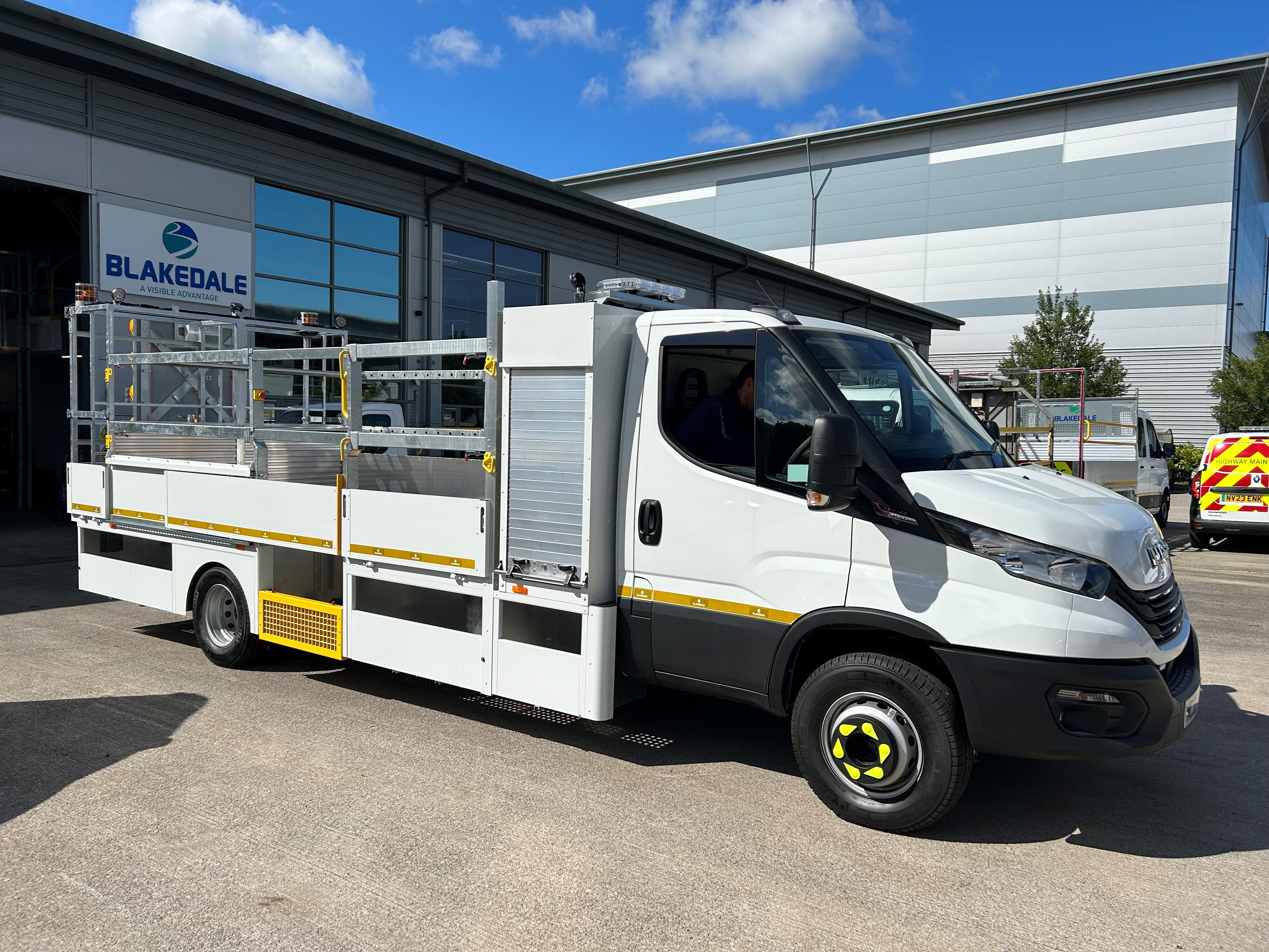 7.2t Traffic Management Vehicle at Blakedale