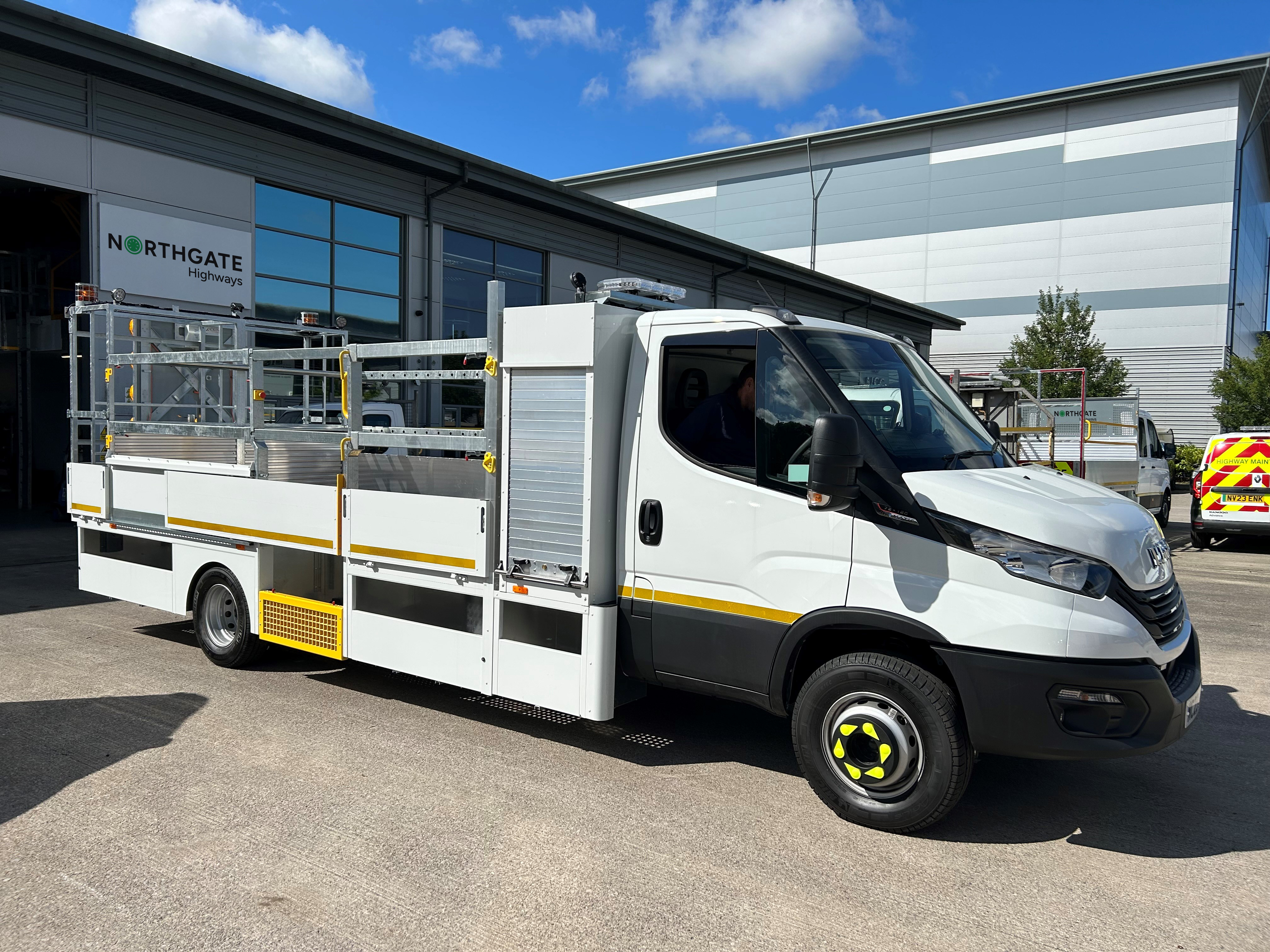 7.2t Traffic Management Vehicle at Blakedale