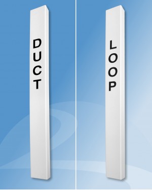 Information Post Type 1 for use as Duct Loop Marker