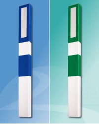 Marker Post Type 4 for use on Slip Roads and Offside Central Reserves, available at Blakedale